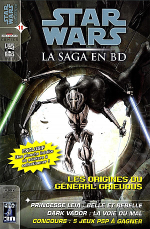 Star Wars - BD Magazine / La Saga en BD, Tome 10 : Les Origines du Général Grievous